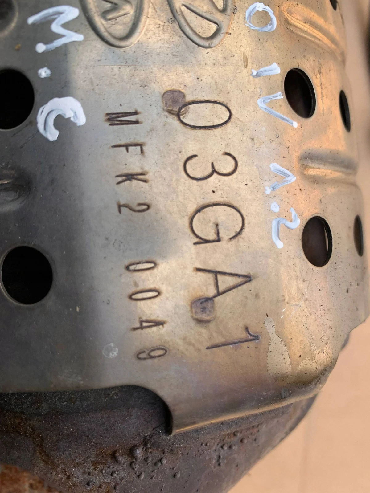 Catalyseur / FA / DPF Kia OE 03GA1 image 4