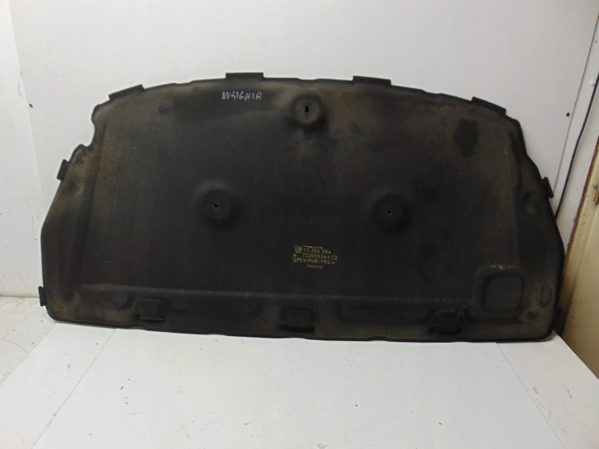 Opel Hood Insulation 13308394 Used image 7