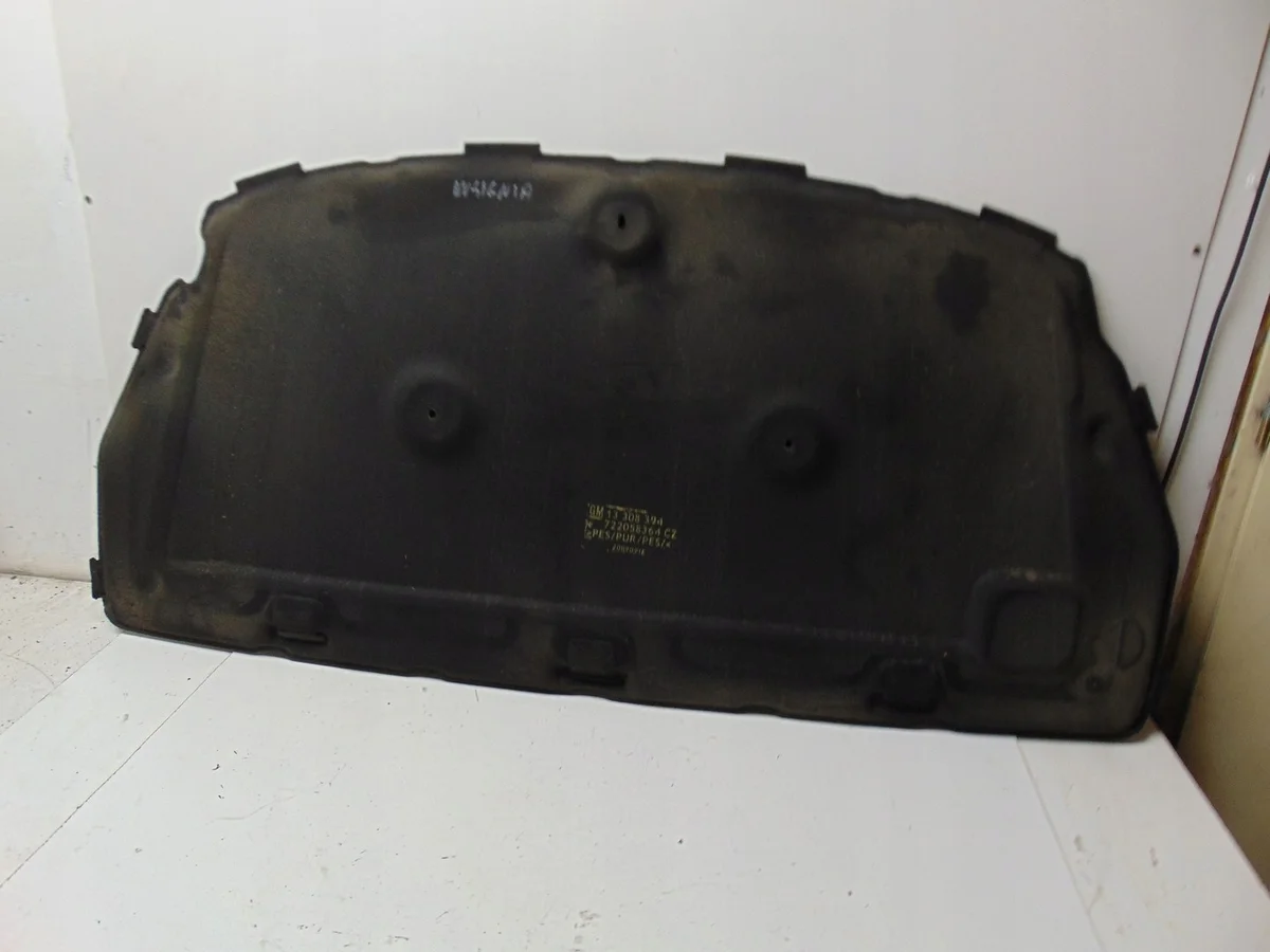 Opel Hood Insulation 13308394 Used image 9