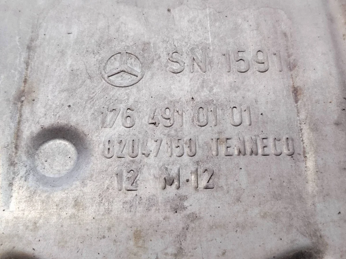 Endschalldämpfer Mercedes A-Klasse W176 1.8 image 3