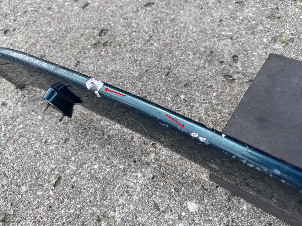 VW Vento Spoiler 1H5 Jetta Heckklappe gebraucht image 7