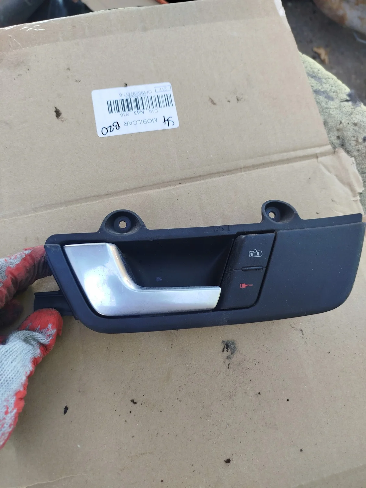 Audi A4 B6 00-05 Linker Binnenportiergreep