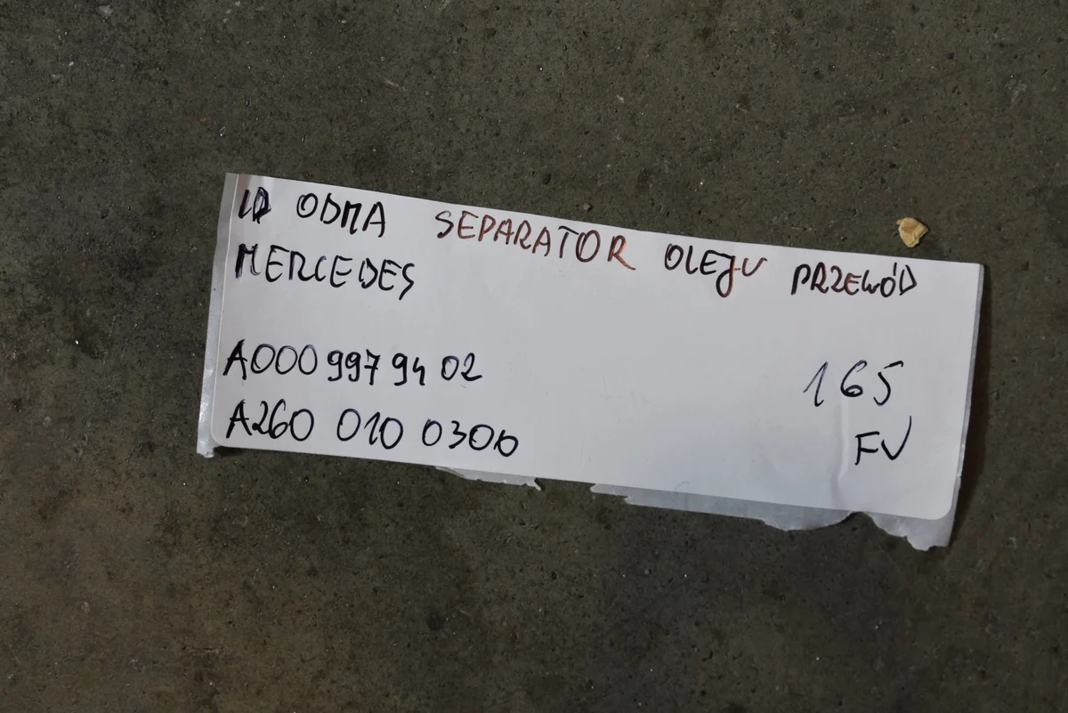 Separador de Aceite Mercedes Usado OEM image 5