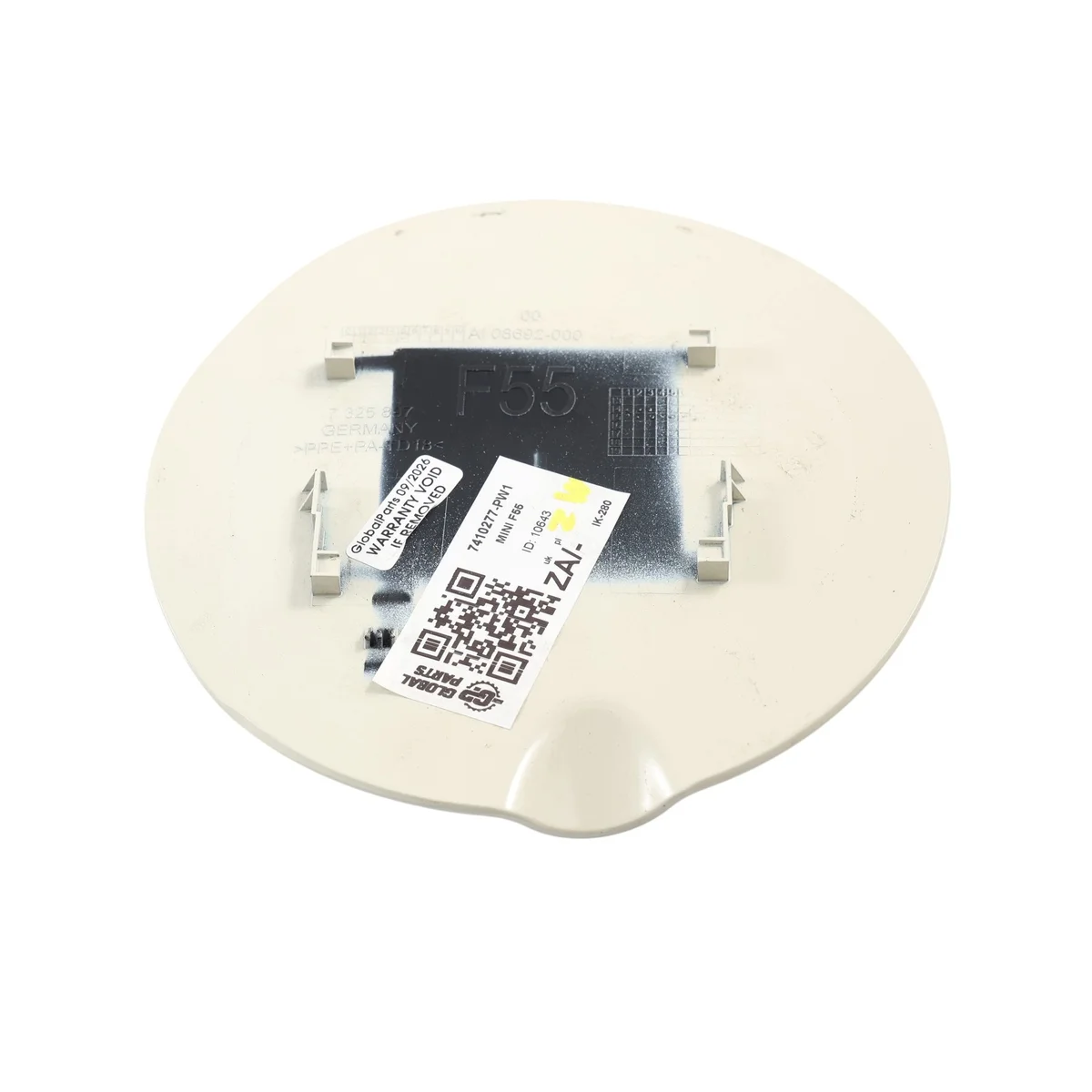 Mini Cooper F55 Tanklock, Vit-850 image 10