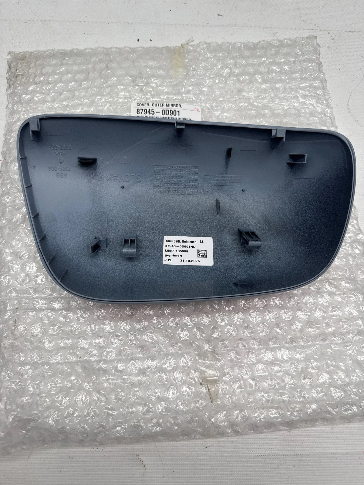 Carcasa Espejo Toyota Yaris Izquierda Usada image 3