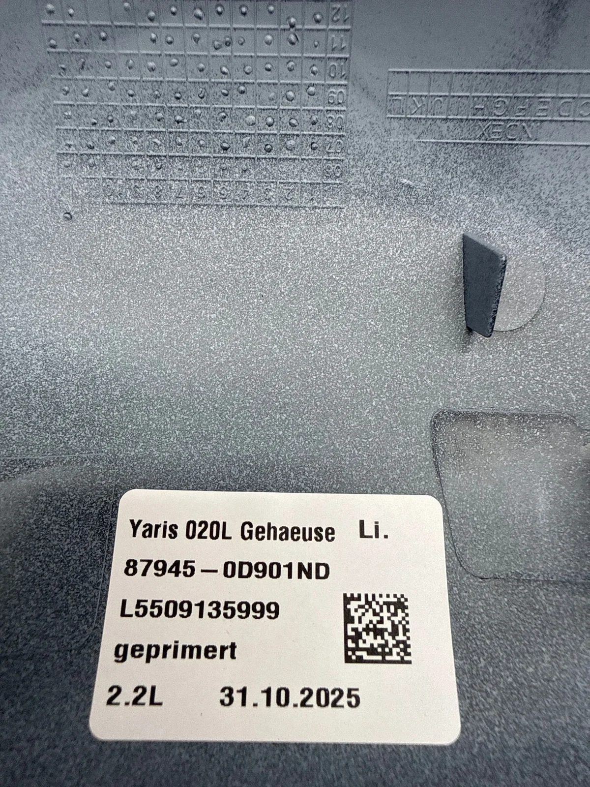 Carcasa Espejo Toyota Yaris Izquierda Usada image 4