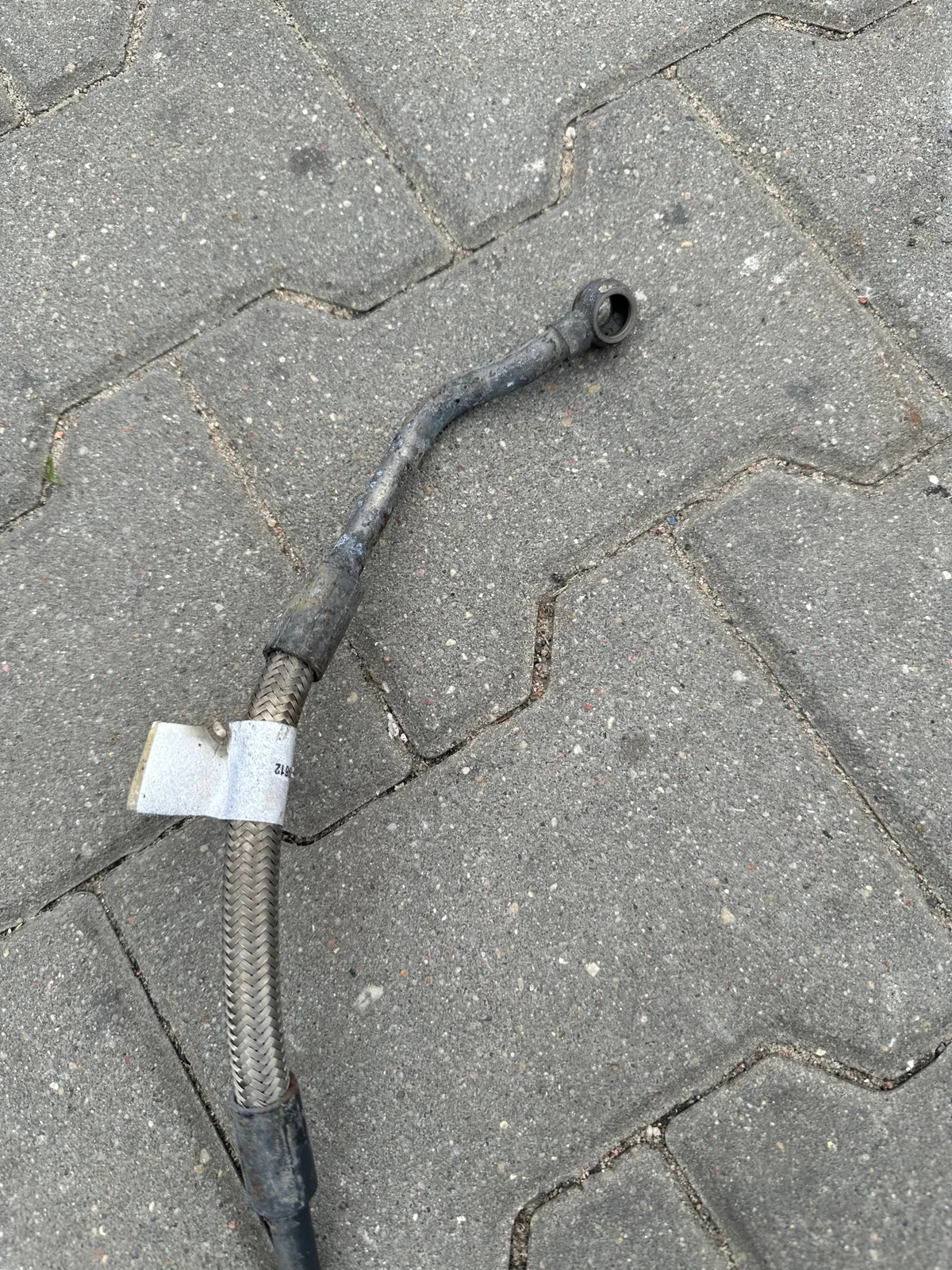 Leitung Schmierung Turbine Renault Dacia DTI 5 Volvo image 3