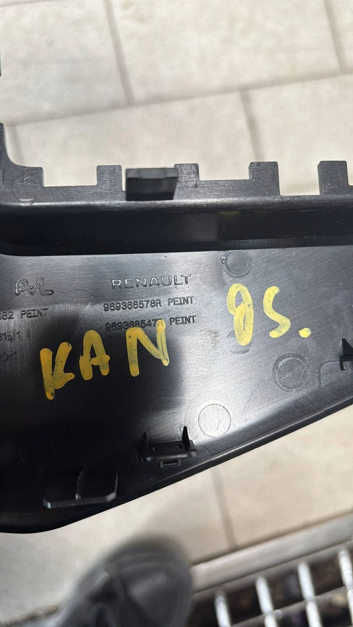 Dekorpanel växellåda Renault Kangoo IV 969366578R image 3
