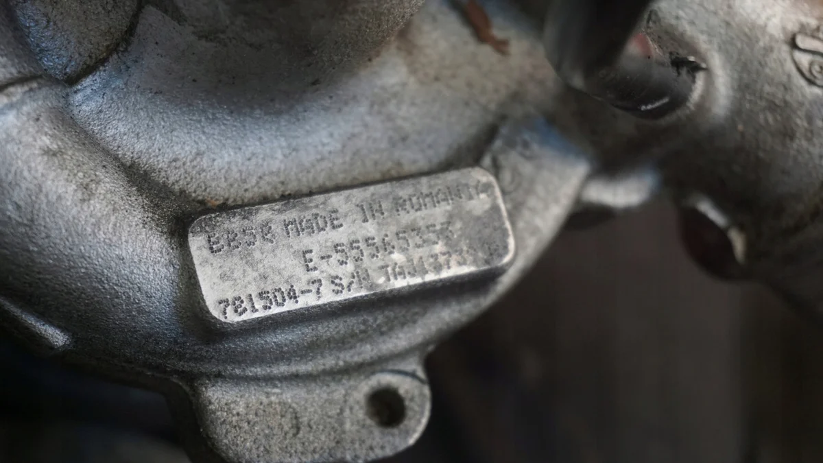 Turbolader Opel Astra J Meriva 1.4 Turbo image 6