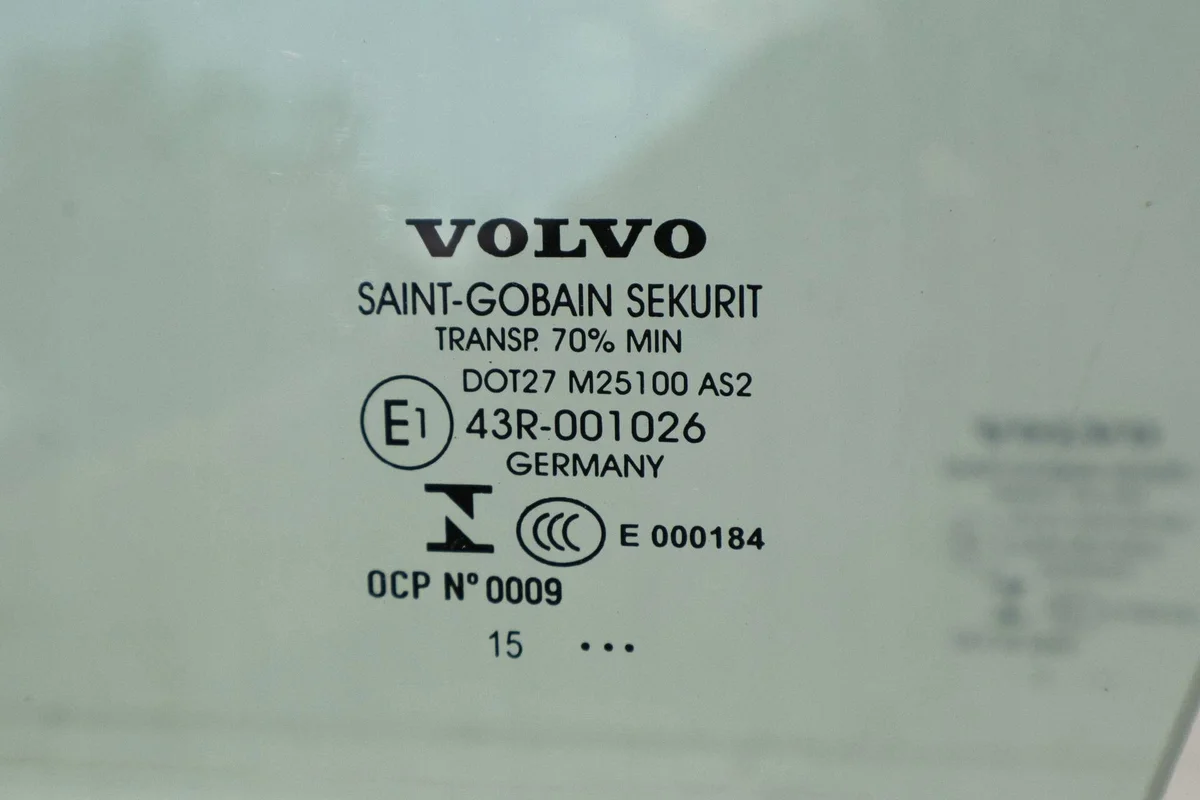 Vänster framdörrsruta Volvo V60 2015 43R001026 image 4