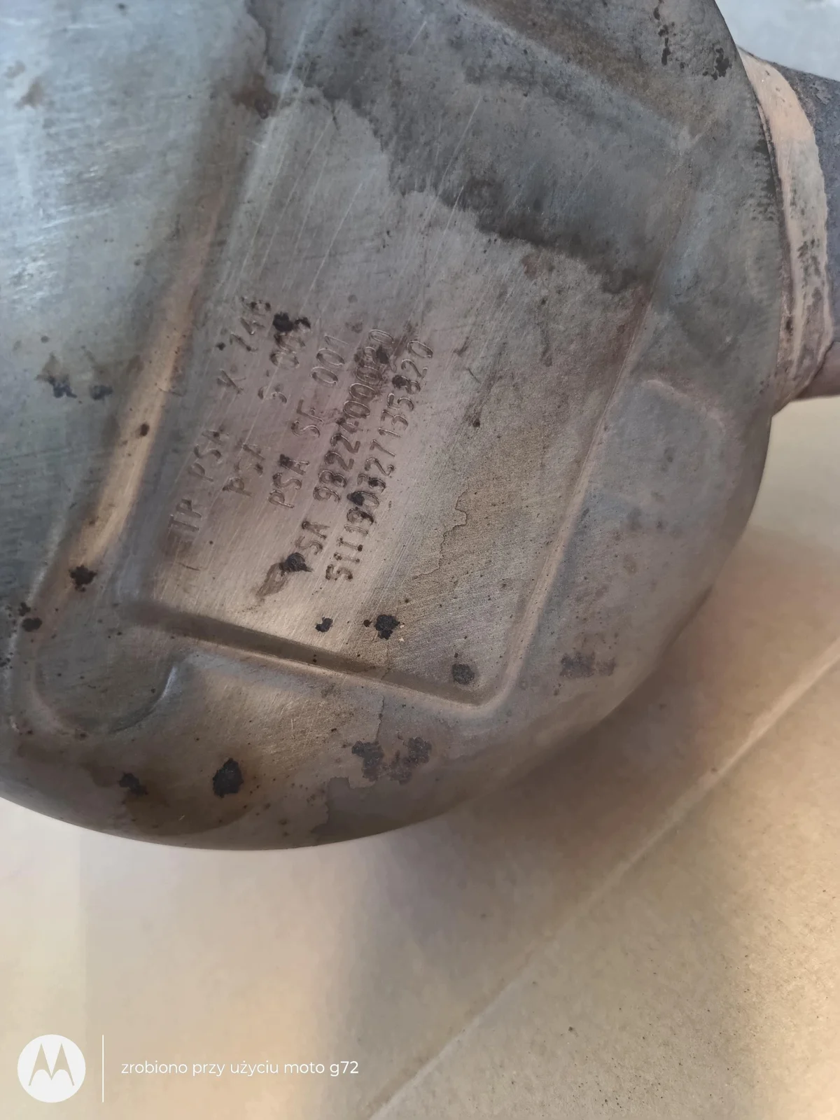 Katalysator DPF Peugeot 3008 II 1.5 BHDI image 3