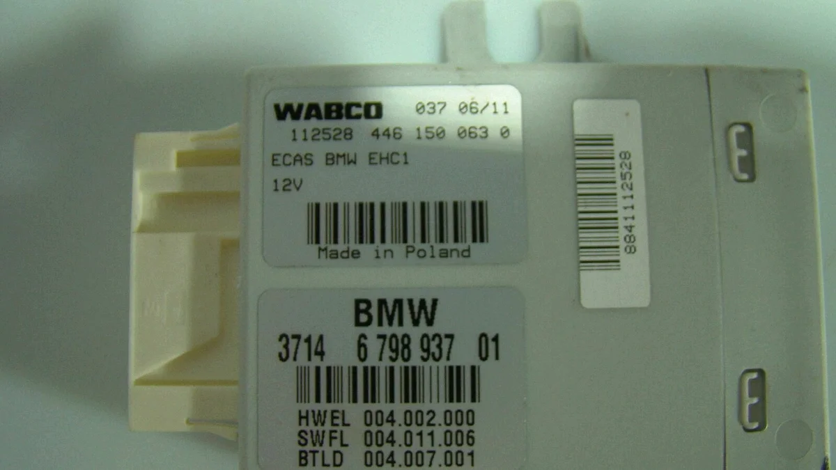 Module de suspension BMW 5 F10 F11 37146798937 image 6
