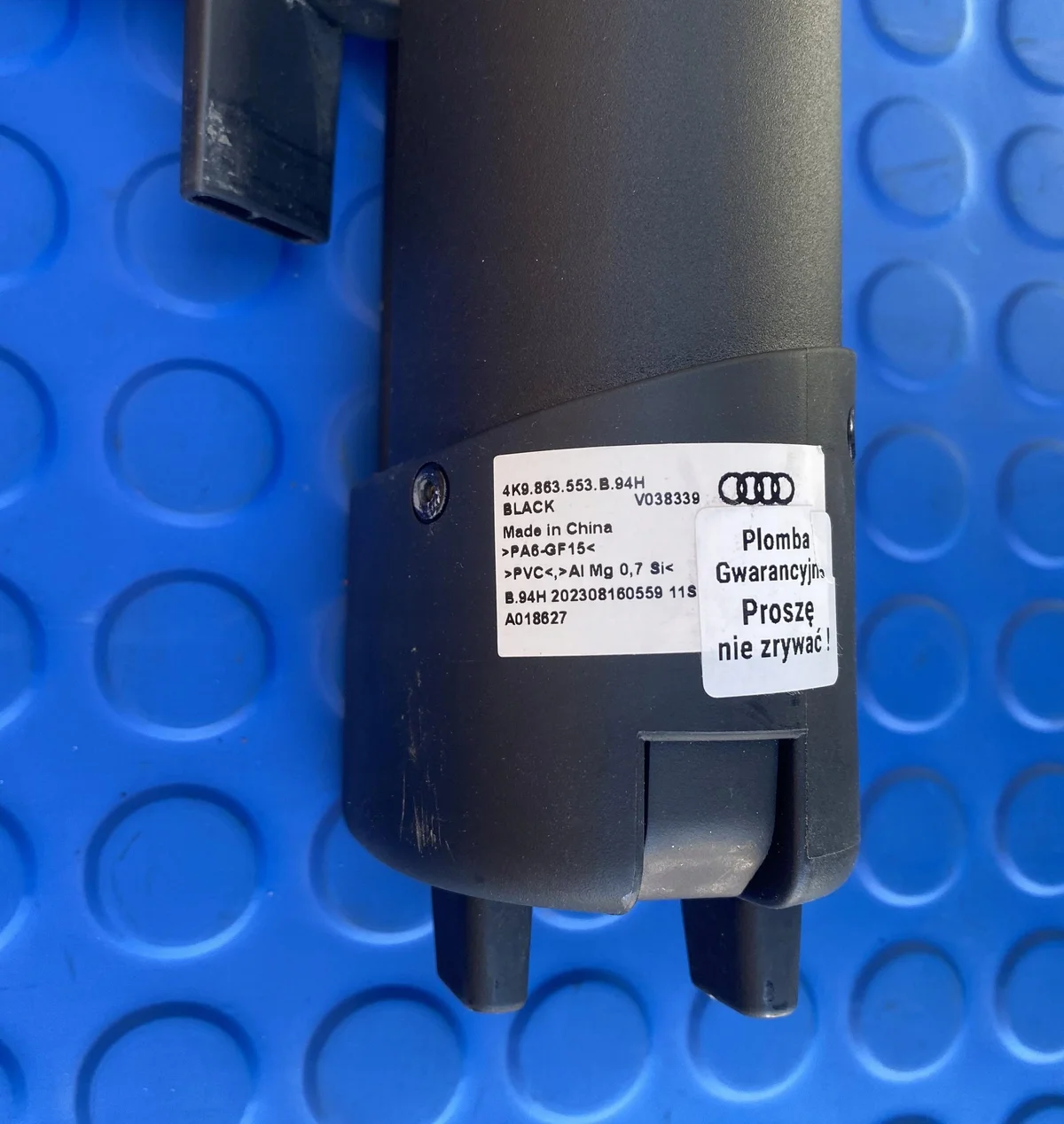 Audi OE 4K9863553B - Tappeto bagagliaio