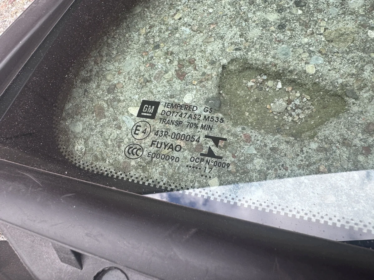 Opel Astra K V Türdichtung hinten rechts HB image 4