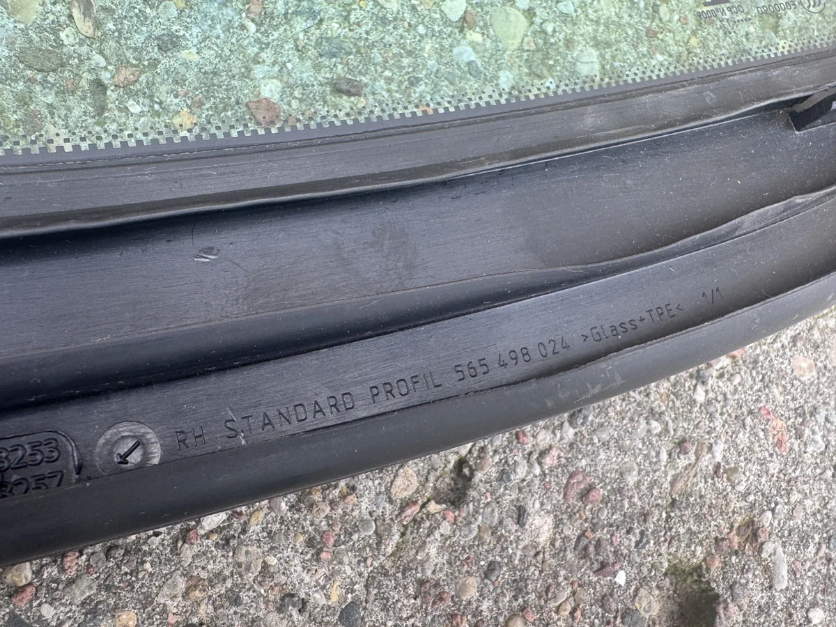 Opel Astra K V Türdichtung hinten rechts HB image 6