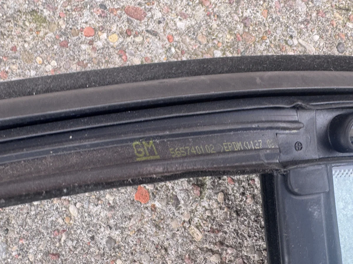 Opel Astra K V Türdichtung hinten rechts HB image 8