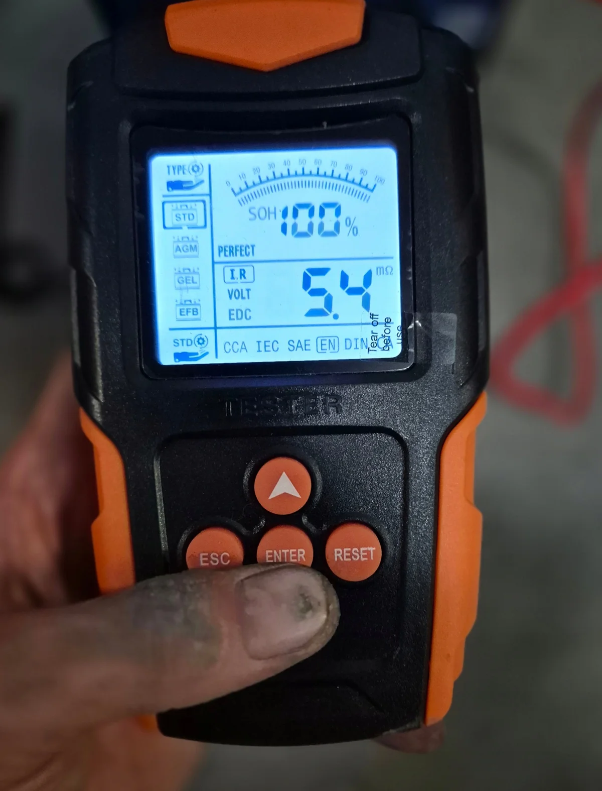 Exide Excell EB440 Batteri 44Ah 400A P+ image 4