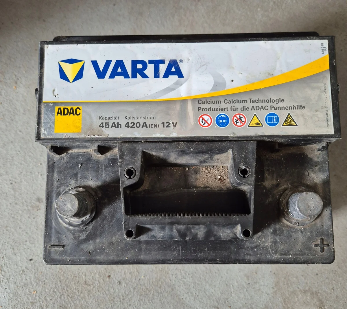 Batterie VARTA 12V 44Ah 420A P+ 5444010423132 image 3