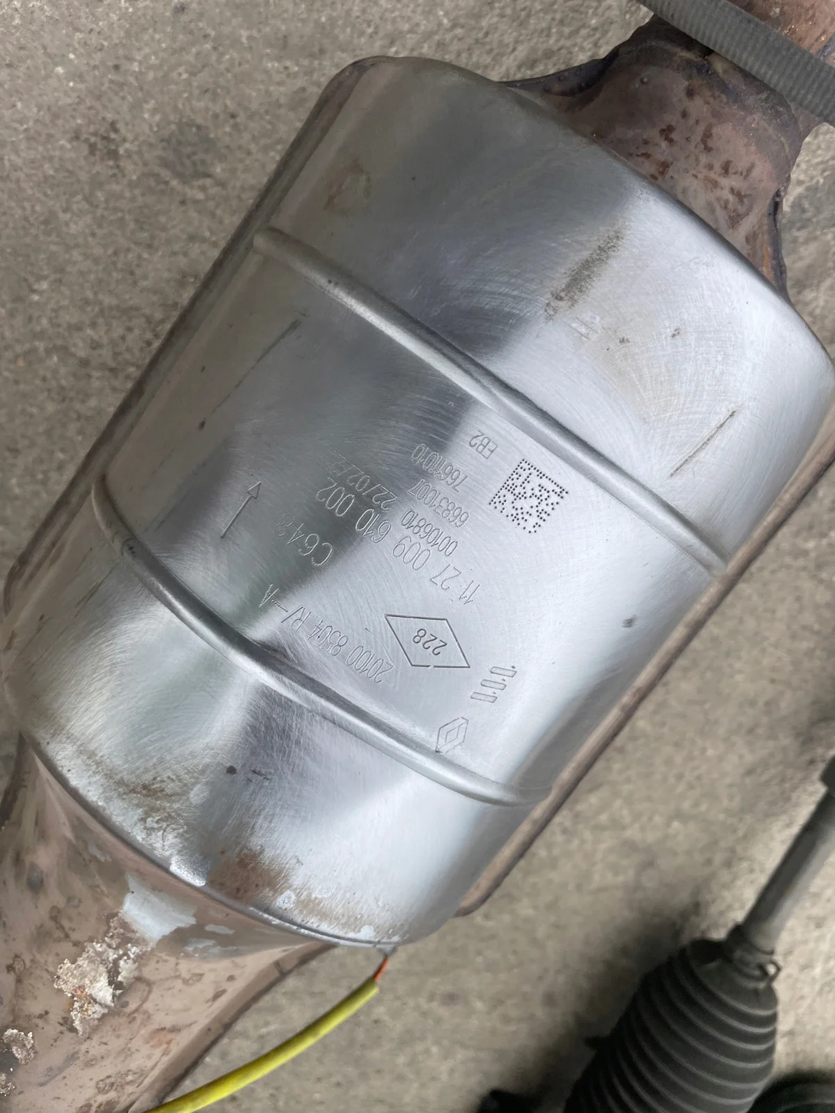 DPF-suodatin Renault Master Opel Movano 2.3 image 3