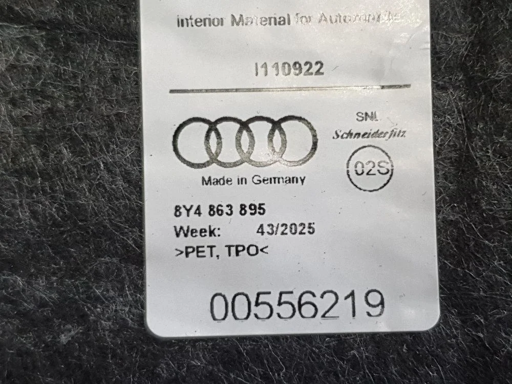 Audi A3 8Y Isolation Gauche 8Y4863895 image 6