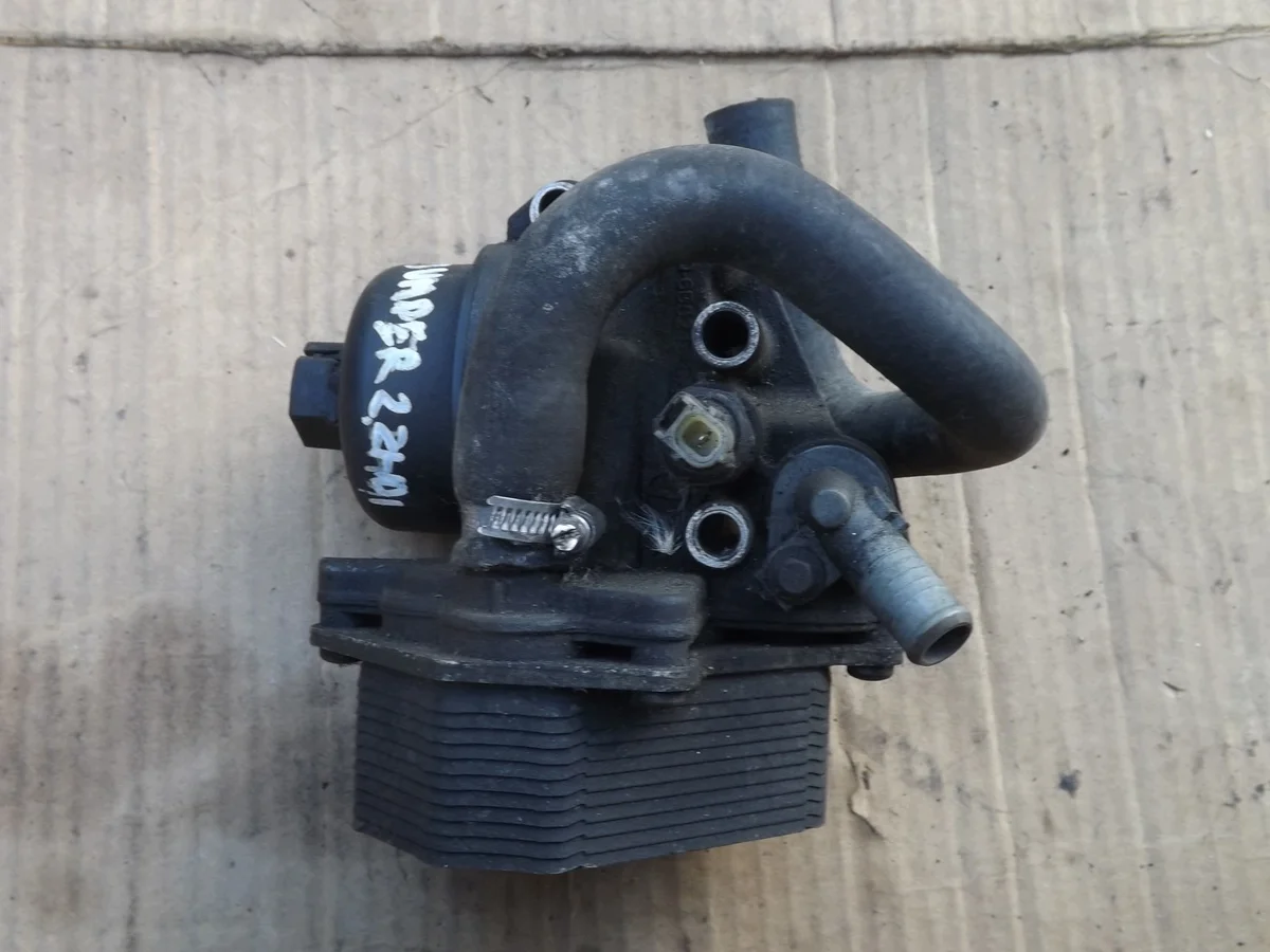 Fiat Ducato 2.2 HDI Oliefilterhuis 6C1Q6B624AC image 7