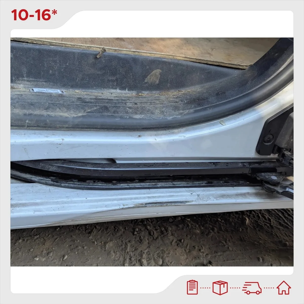 Vauxhall Combo Carril Puerta Corredera Izquierdo