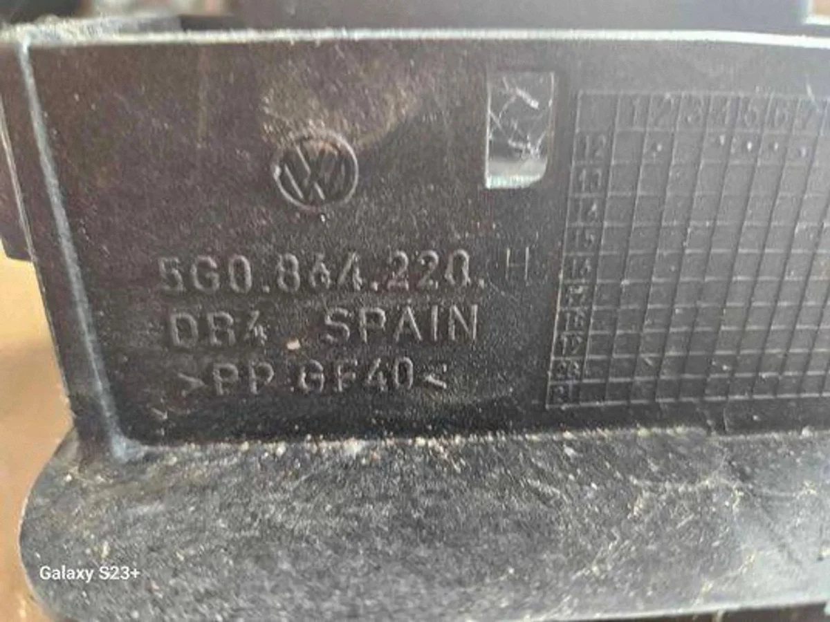 Levier de vitesse VW Golf VII 5G0864220H image 5