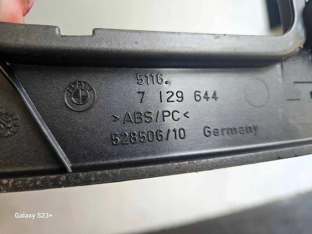 Moldura Alavanca Câmbio BMW 5 E60 E61 7129644 image 3