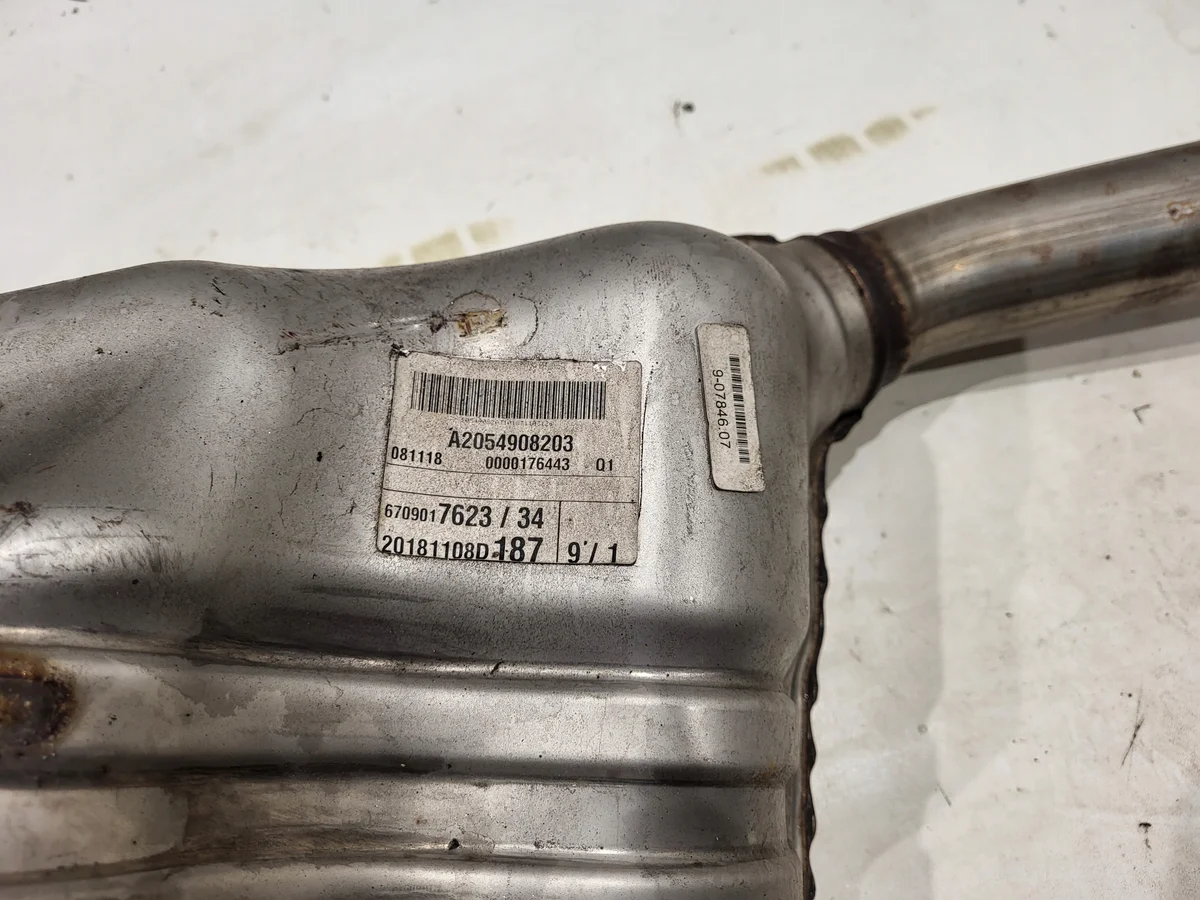 Einddemper links Mercedes E300 W213 A2134915201 image 3