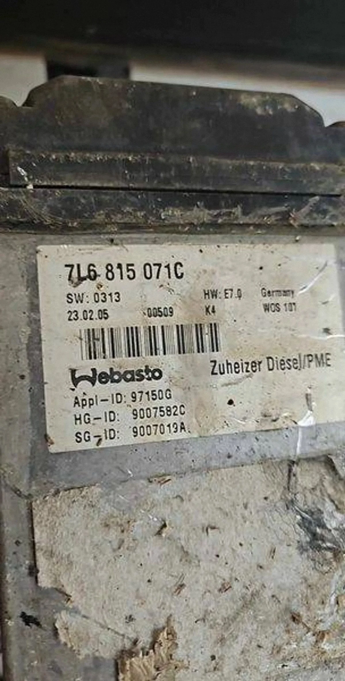 Standheizung Webasto VW Touareg I 000002021131 image 6