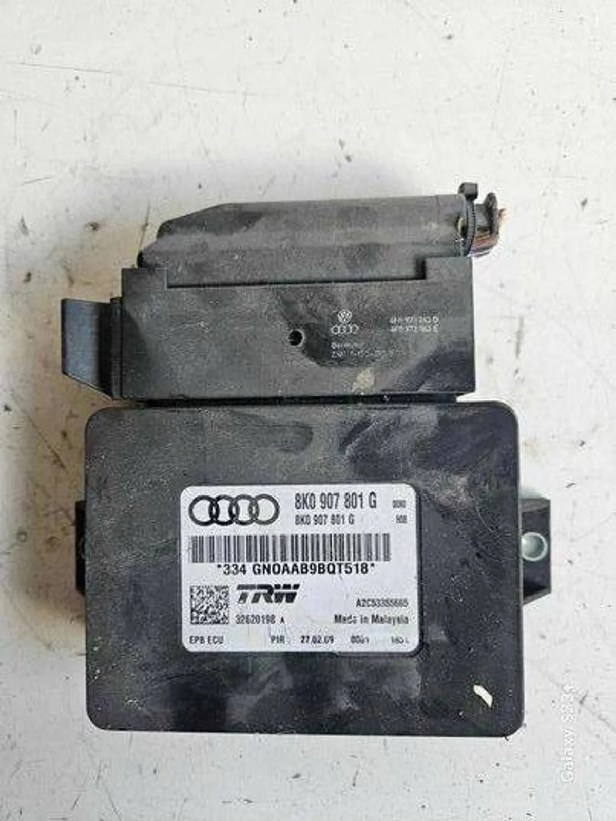 Audi A4 B8 Brake Actuator 8K0907801G Used