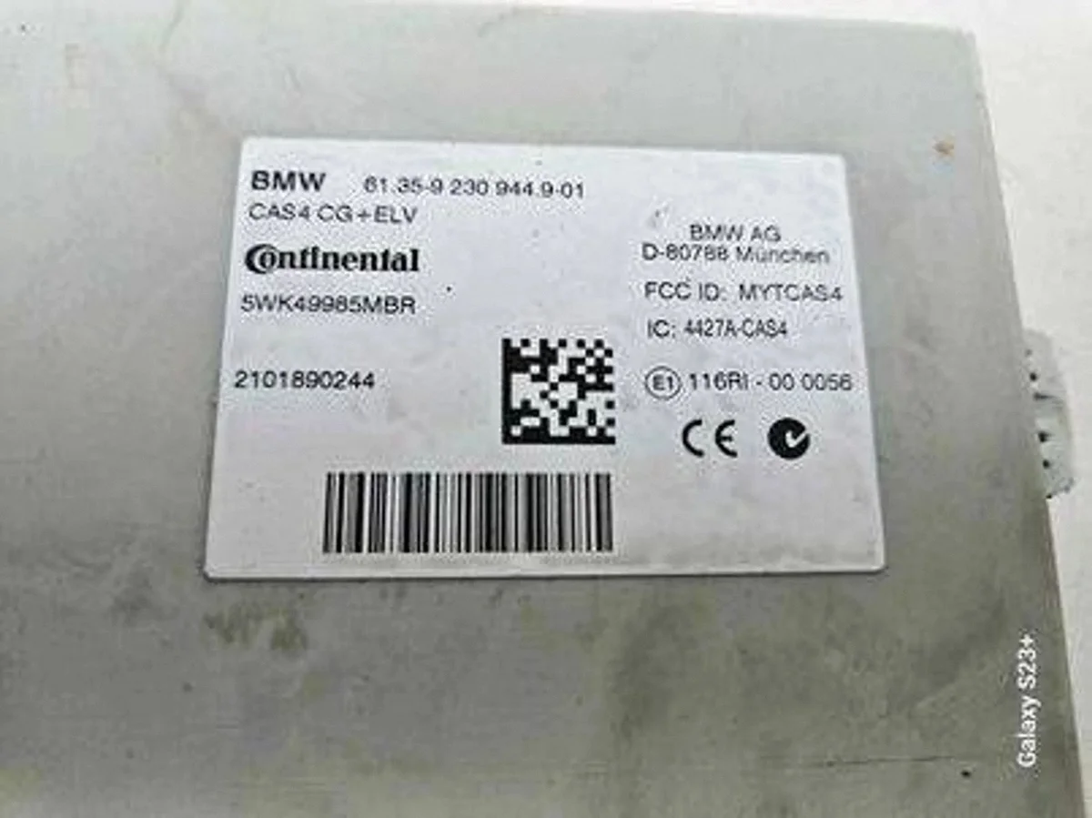 CAS-styrenhet BMW 5 GT F07 9230944 image 3