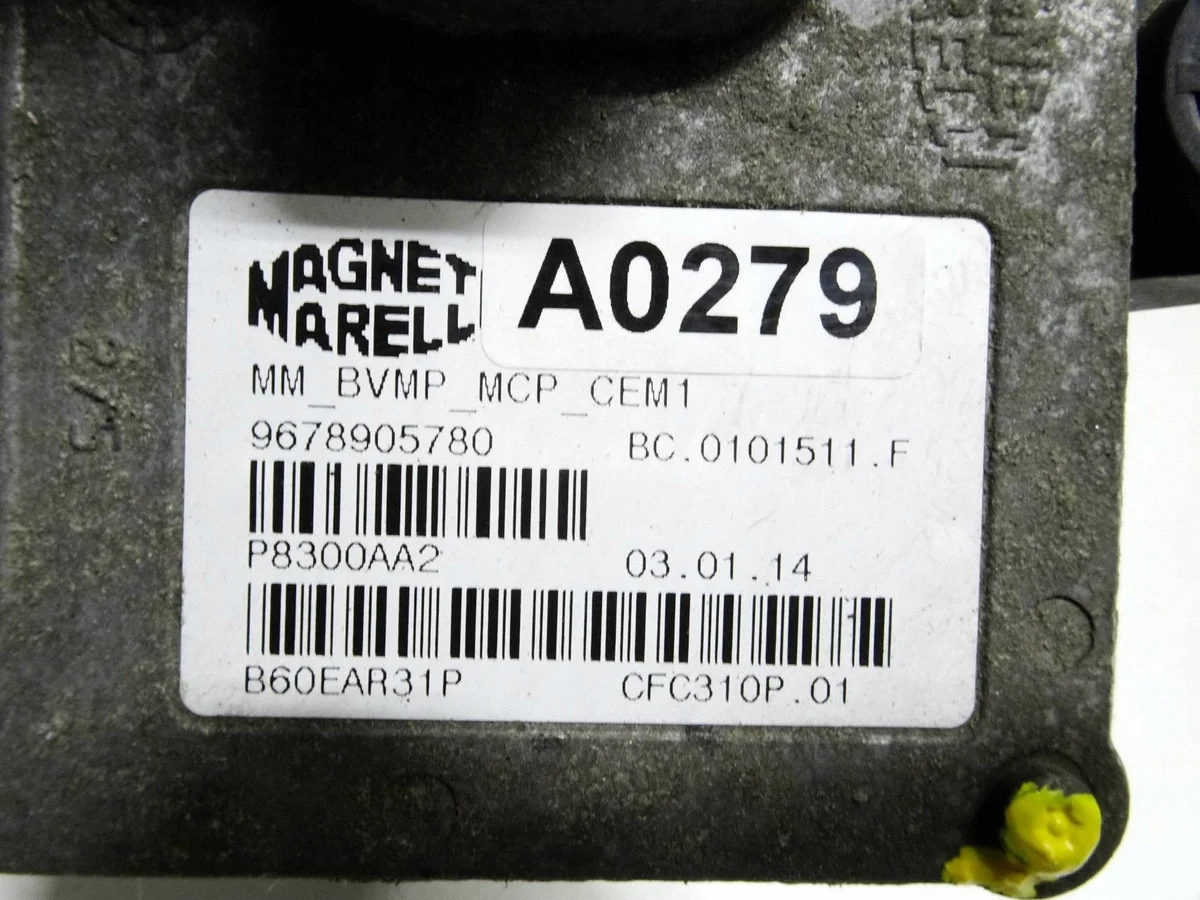 Computer Versnellingsbak Citroen Peugeot 9678905780 image 4