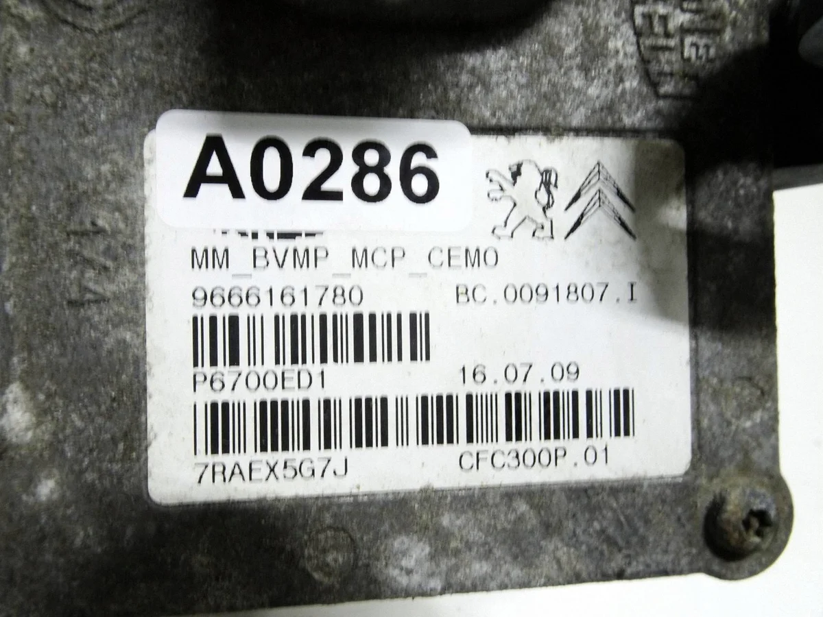 Seletor Caixa Peugeot Citroen 1.6 E-HDI 9666161780 image 5