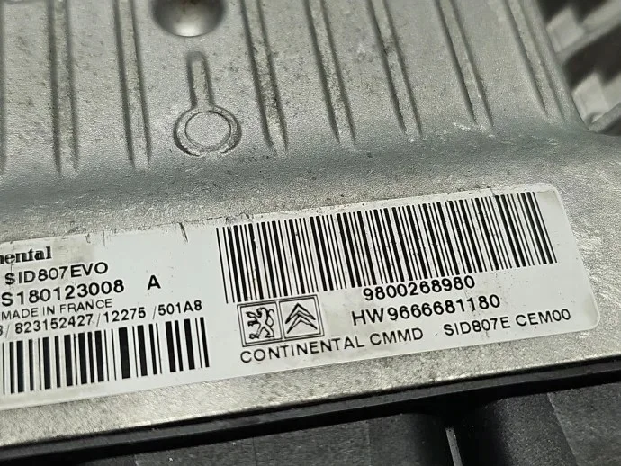 ECU Motorsturing Peugeot 308 1.6 HDI 9800268980 image 5
