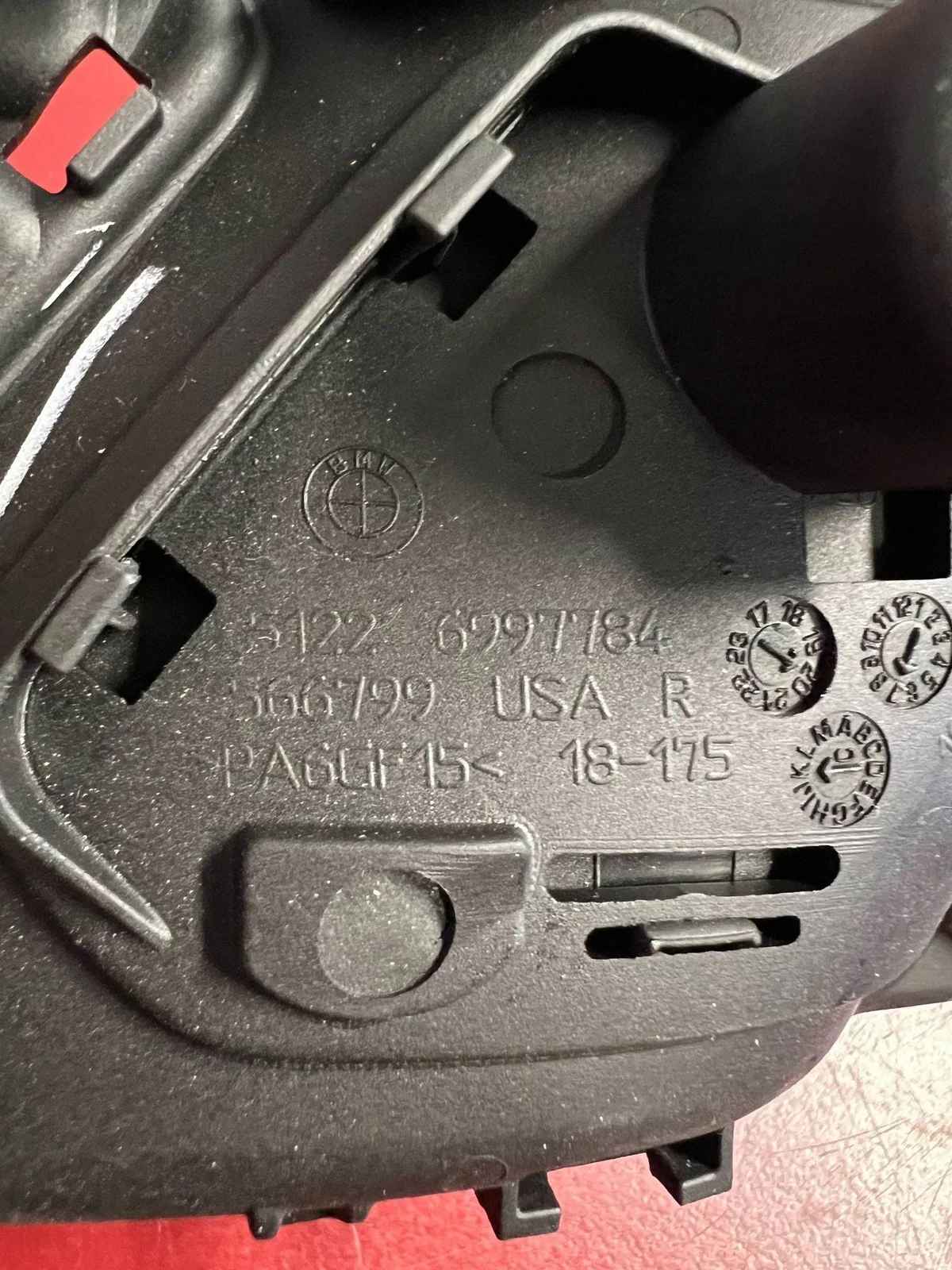 BMW X5 G05 Innen Türgriff Hinten 6997784 image 3