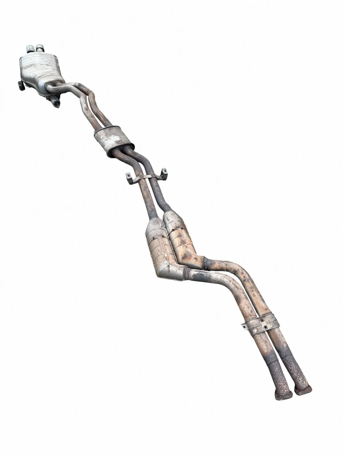 2005 BMW 3 E46 Exhaust Muffler 7505386 image 3