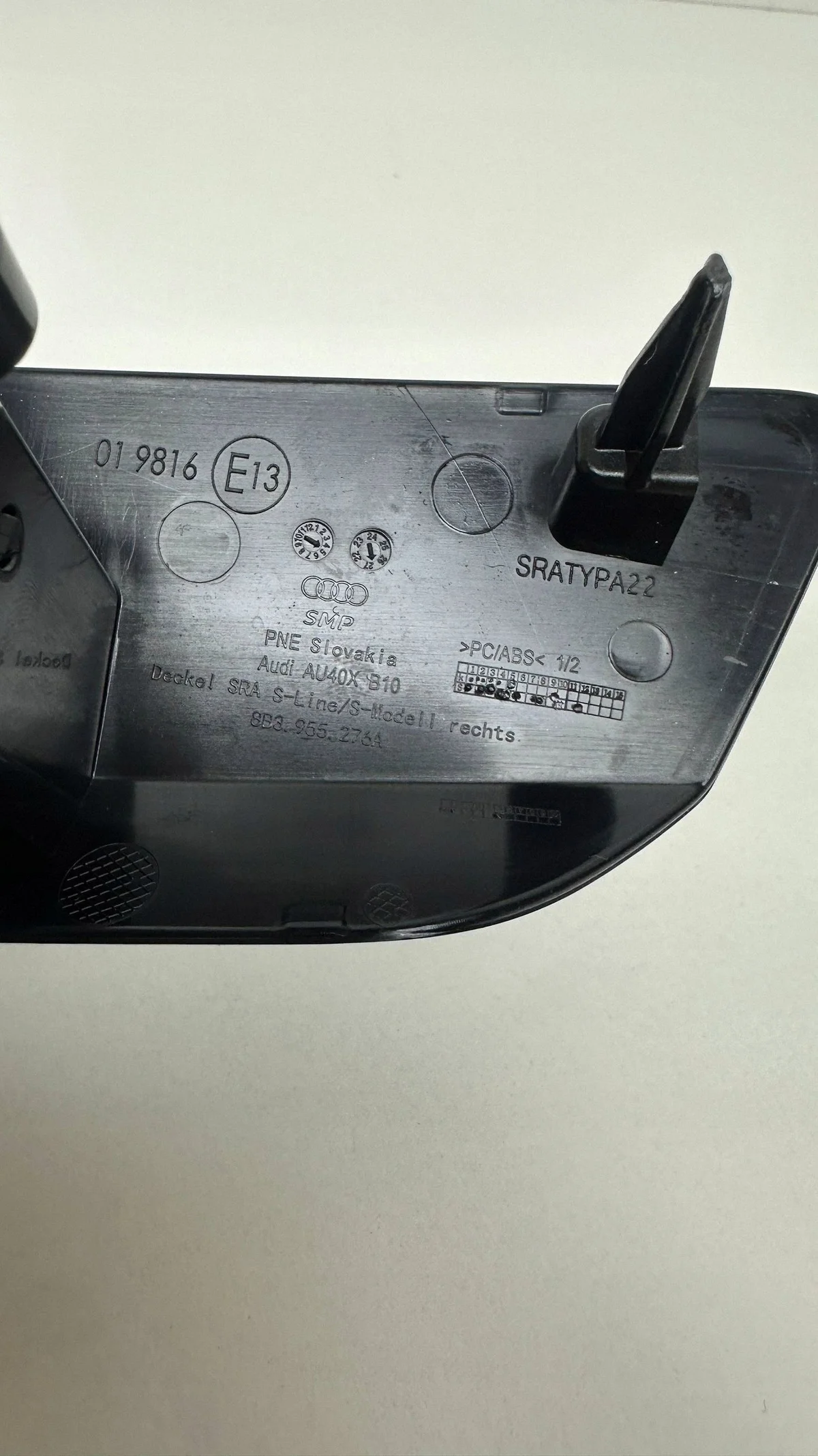 Strålkastartvättarlock Audi A5 B10 Höger S-Line image 3