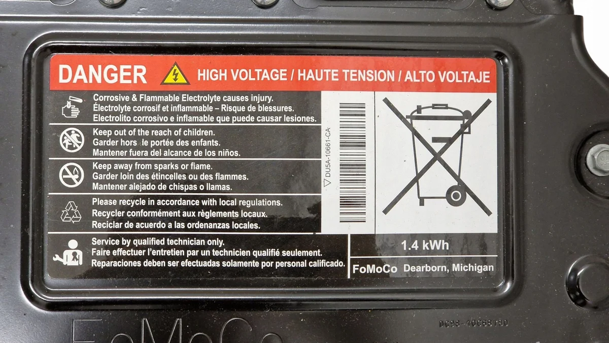 Bateria HEV/EV Ford Fusion II HG9810B759 image 8