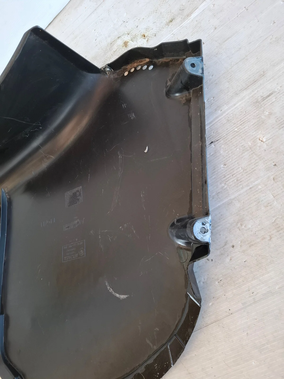 BMW 5 F10 F11 Unterbodenschutz Rechts Hinten image 8