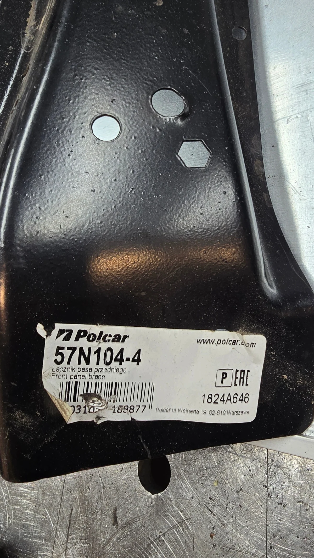 Etupalkin kiinnike oikea Ducato Boxer
