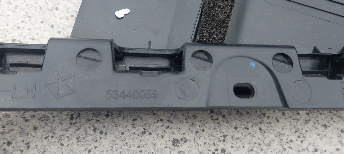 JEEP COMPASS II 21 22 Verticale Deurlijst Links Achter image 3