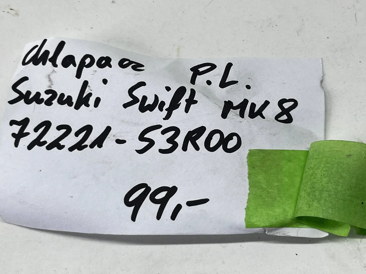 Suzuki Swift MK8 Front Mudguard Left Used image 4