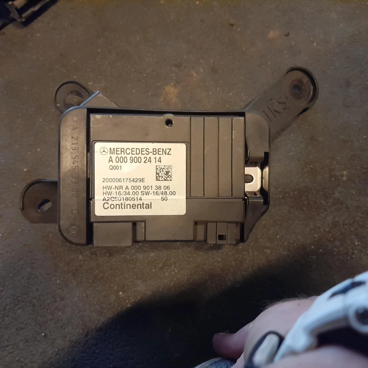 Module Brandstofpompregeaar Mercedes A0009002414