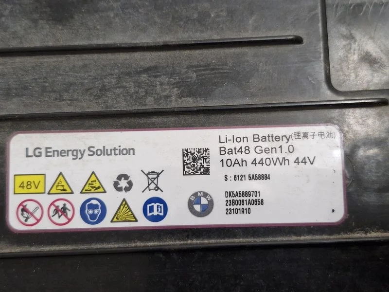 Bateria BMW 48V 10Ah OEM 5A58884 -A image 3