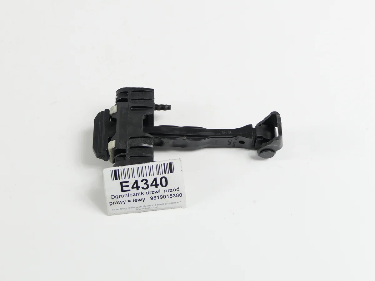 Limitatore porta anteriore destro Citroen Berlingo