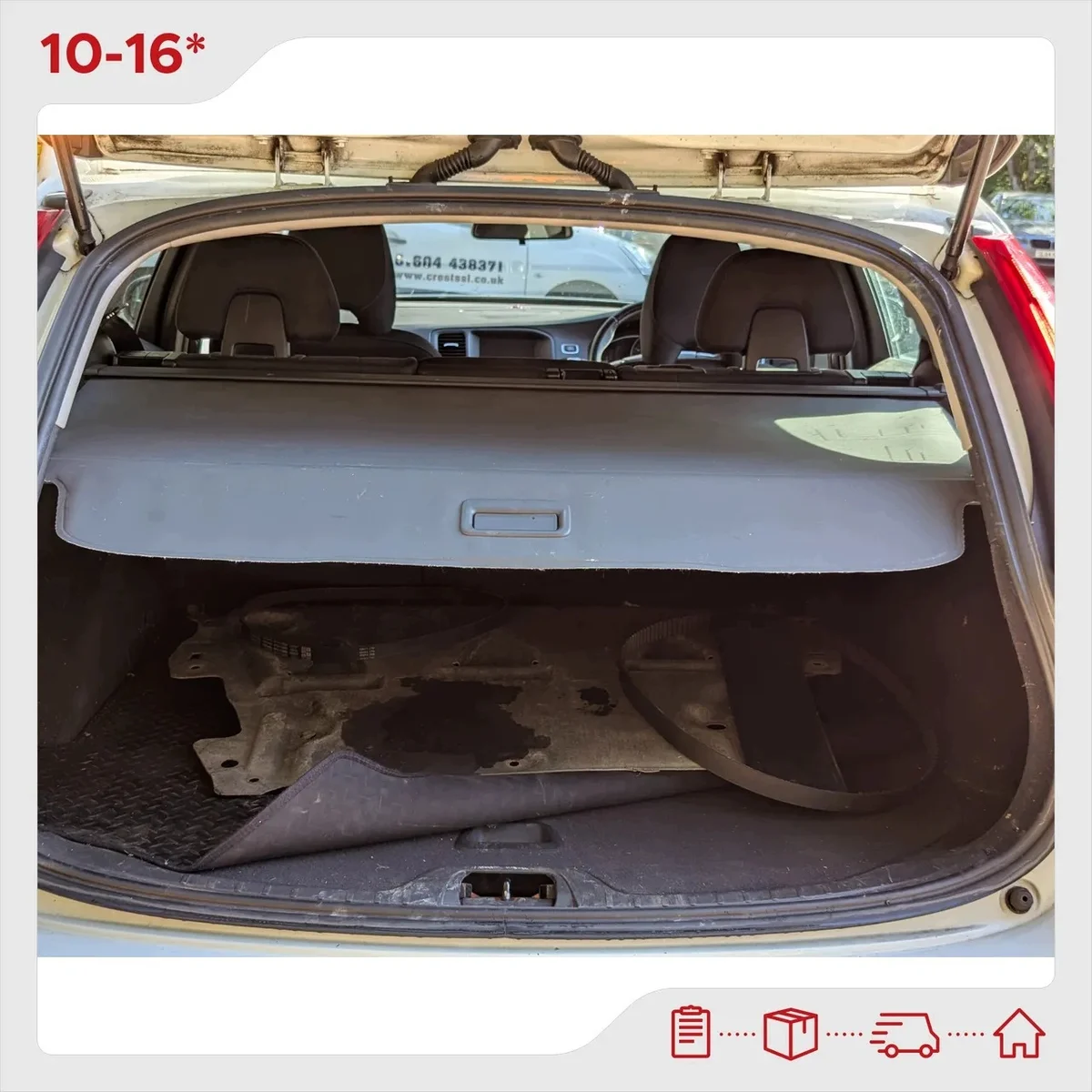 Volvo V60 Rollo Kofferraum Heck 2016 Diesel D4