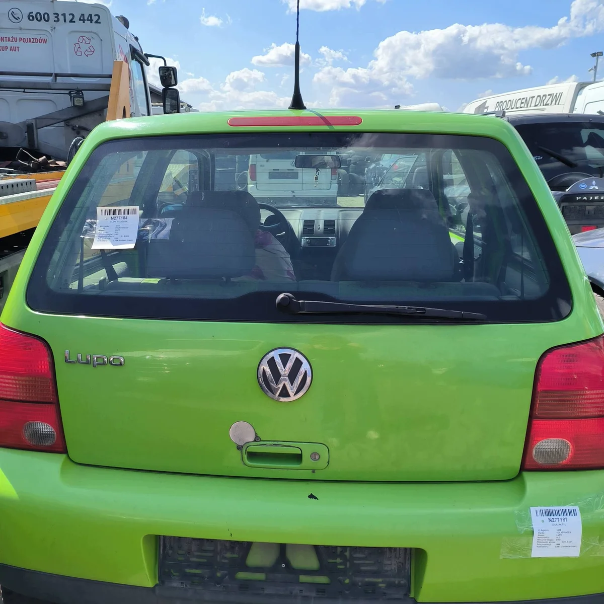 Hayon Volkswagen Lupo LUPOKLAPA Occasion
