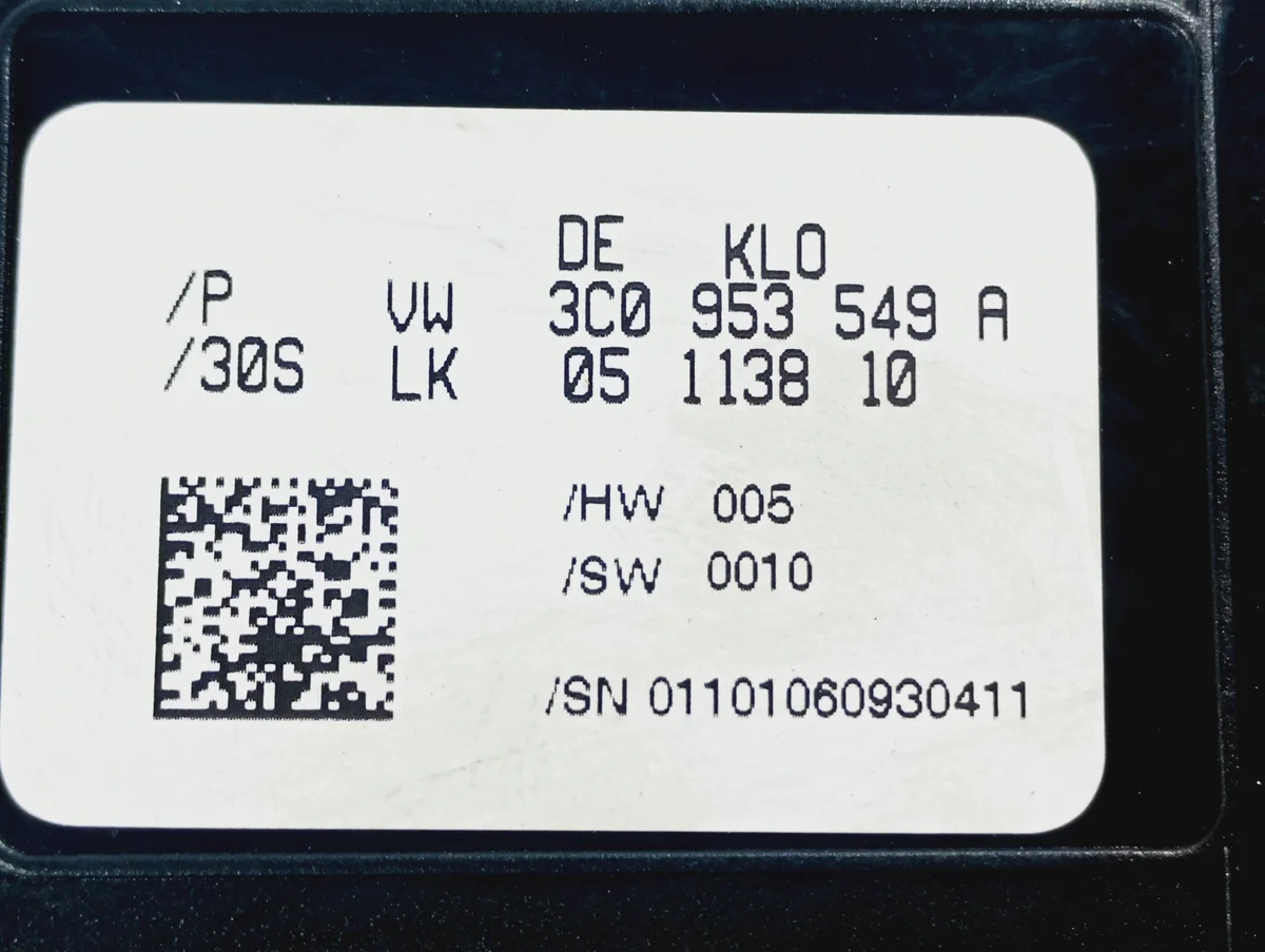 Sensor Ângulo Direção VW Passat B6 Usado image 5