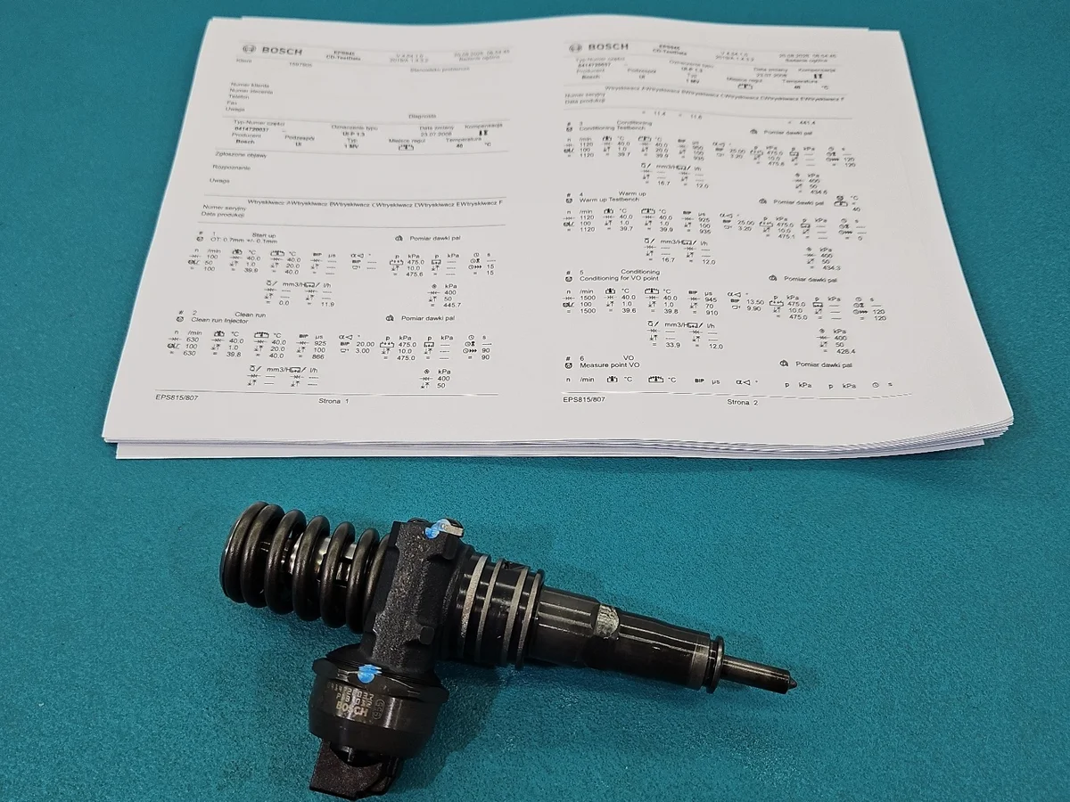 Used 1.9 TDI Injector 0414720037 038130073AJ